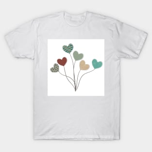 Heart Balloons T-Shirt